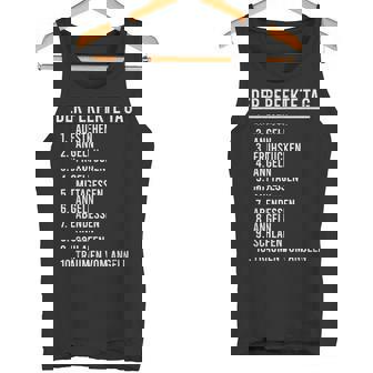 Der Perfekte Tag Fischen Ich Gehe Angeln Fischen Mit Angel Tank Top - Geschenkecke