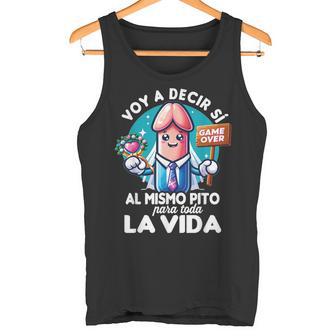 Despedida De Solteraoy A Decir Si Al Mismo Pito Game Over Camiseta sin mangas - Regaloses