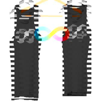 Día Del Orgullo Autista Concientización Sobre El Autismo Símbolo Infinito Camiseta sin mangas - Regaloses