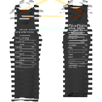 Dialysis Dietitian Nutrition Facts Nephrology Dietitian Tank Top - Monsterry