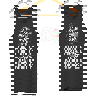 Diddle For The Middle Pub Dart Player Tank Top - Monsterry