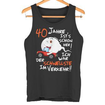 Die Legende Wird 40 Jahre 40S Birthday Tank Top - Geschenkecke