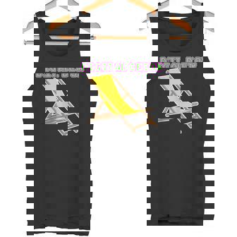 DIGITAL DETOX Deckchair Beach USA Holiday Sun Vacation Tank Top Tank Top - Monsterry