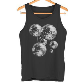 And Disco Ball Pattern 70S 80S Retrointage Tank Top - Geschenkecke