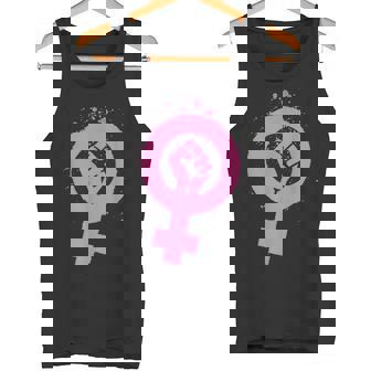 Diseño De Símbolo De Feminismo Retro Años 70 80 90 Feminista Camiseta sin mangas - Regaloses