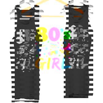 Disfraz De Fiesta De Cumpleaños Para Niña De Los Años 80 Camiseta sin mangas - Regaloses