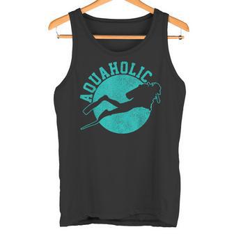 Diver Aquaholic Diving Tank Top - Geschenkecke