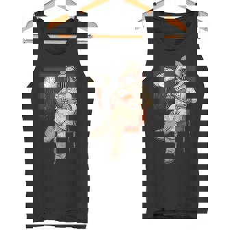 Diver Book Reading Tank Top - Monsterry