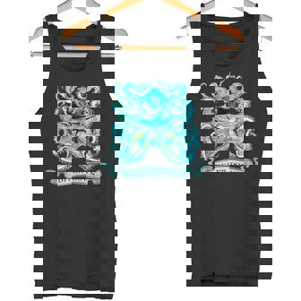 Diver Down Scuba Diver Octopus Deep Sea Fishing Sailor Tank Top - Monsterry