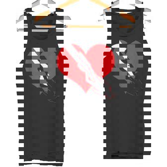 Diver Heart Buceo Buceo Buceo Camiseta sin mangas - Regaloses