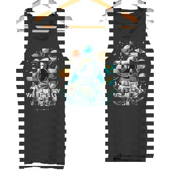 Divertido Astronauta Espacial Malabares Planetas Sistema Solar Niños Camiseta sin mangas - Regaloses