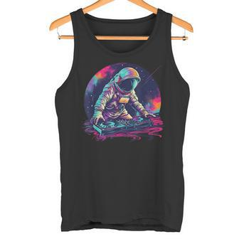 Dj Astronaut Space Galaxy Techno Rave Edm House Music Planet Tank Top - Geschenkecke