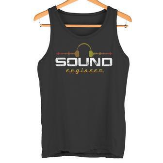 Dj Music Producer Producer Sound Engineer Audio Tank Top - Geschenkecke