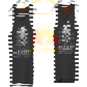 In The Dolomites Are At Home Excursions Ski Mountaineering Dolomites Tank Top - Monsterry