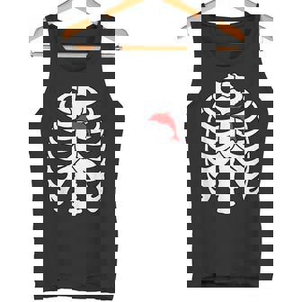 Dolphin Lover Bone Rib Squelette J'aime Les Dauphins Débardeur e - Cadeauxyz