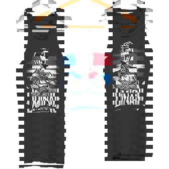 Dominicano Tattoo Style Dominican Man Proud Heritage Tank Top - Monsterry