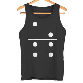 Domino Stein 2Ã4 Tile Stone Carnival Costume Tank Top - Geschenkecke