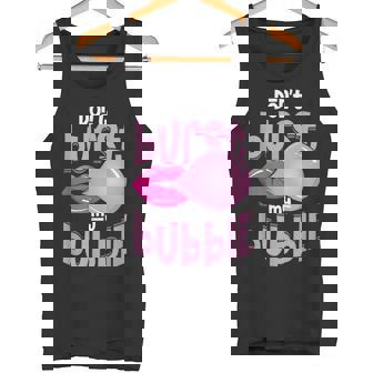 Don't Burst My Bubble Chewing Gum Tank Top - Monsterry