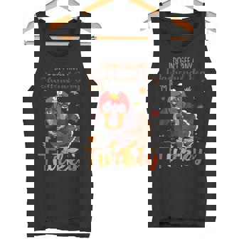 I Dont See Any Dachshund Turkey Thanksgiving Fall Tank Top - Monsterry