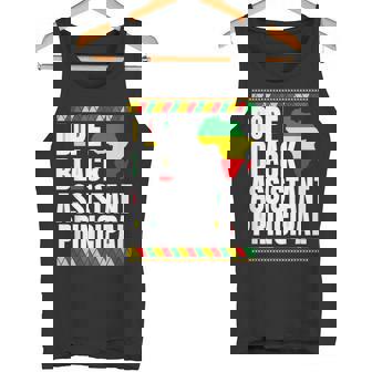 Dope Assistant Principal Black History Month Principal Tank Top - Monsterry