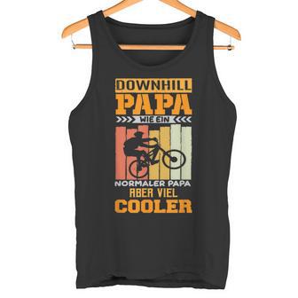 Downhill Papa Bicycle Bike Mtb Tank Top - Geschenkecke