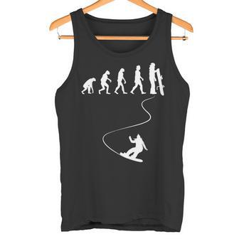 Drawn Simple Evolution Snowboard Tank Top - Geschenkecke