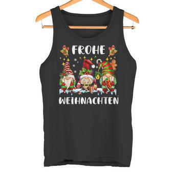 Drei Zwerge Passende Familie Frohe Weihnachten Tank Top - Geschenkecke