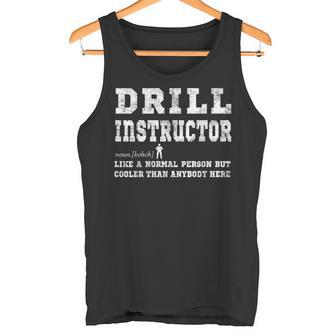 Drill Instructor Definition Tank Top - Monsterry