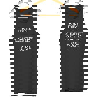 Drink Cabernet Franc Wine Tank Top - Monsterry