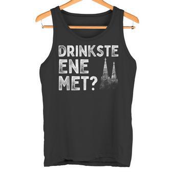 Drinkste Ene Met Kölsches Grundgesetz Carnival Cologne Tank Top - Geschenkecke