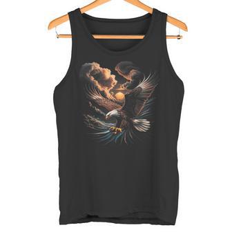 Eagle Bird Watching Wildlife American Pride Bald Eagle Usa Tank Top - Geschenkecke