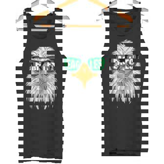 Eagles Fly With Sunglasses Vintage Eagles Flying Bird Tank Top - Monsterry