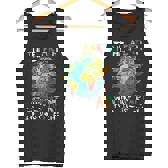 Earth Without Art Is Just Eh Planet Art Earth Day Tank Top - Monsterry