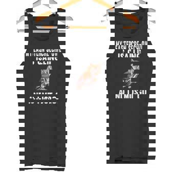 My Eastern Screech-Owl Is Calling And i Must Go Bird Tank Top - Monsterry