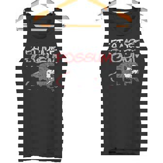 Eat More Possum American Hillbilly Redneck Farmer Tennessean Tank Top - Monsterry