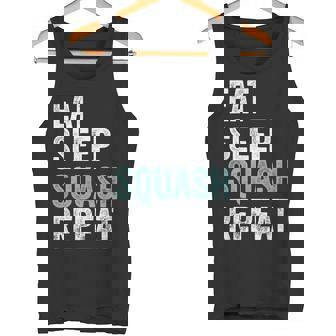 Eat Sleep Squash Repeat Squash Camiseta sin mangas - Regaloses