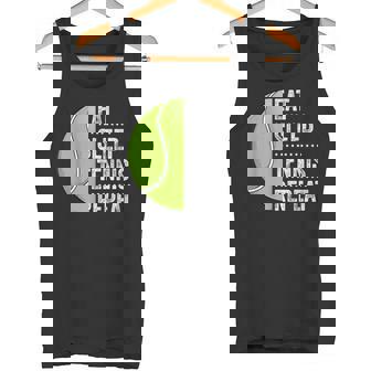 Eat Sleep Tennis Repeat Jugadores De Tenis Camiseta sin mangas - Regaloses