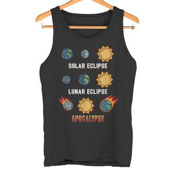 Eclipse Solar Eclipse Apocalipsis Astronomía Camiseta sin mangas - Regaloses