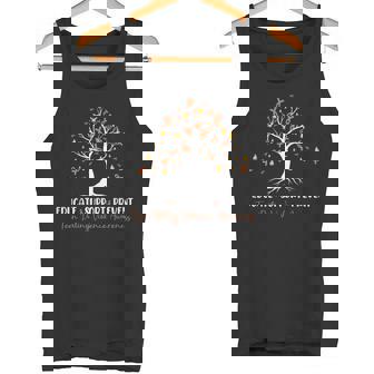 Educate Support Prevent Teen Dating Violence Awareness Tank Top - Monsterry
