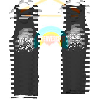 Effervescent Vintage Retro Sunset Tank Top - Monsterry