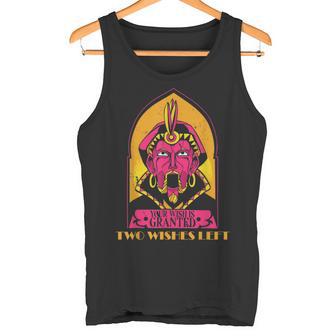 Elemental Wish Granted Two Wishes Left Graphic Tank Top - Monsterry