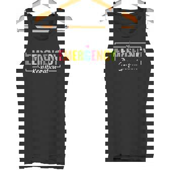 Emergency Registration Room Patient ER Nurse Register Tank Top - Monsterry