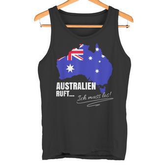 Emigration Australia Farewell Must Have Gadgets Emigrant Tank Top - Geschenkecke