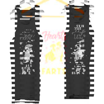 English Bulldog Stealing Hearts Blasting Farts Bulldog Tank Top - Monsterry