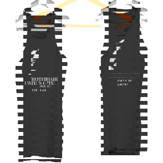 Entrepreneur Wrote This Chapter Of My Life Plan Ahead Tank Top - Monsterry