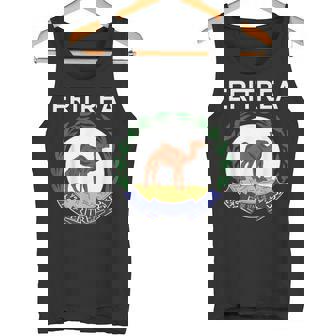 Eritrea Cultural Identity Emblem T-Shirt Tank Top - Monsterry