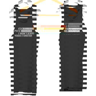 Es Una Cosa De La Física Retro Física Ciencia Físicos Camiseta sin mangas - Regaloses