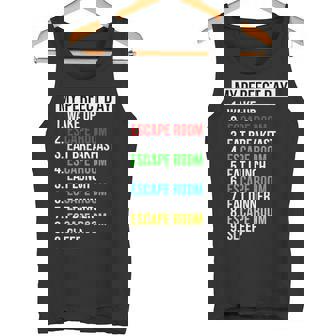 Escape Room My Perfect Day Escape Room Team Tank Top - Monsterry