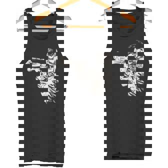 Esqueleto Fresco Con Pistola Camiseta sin mangas - Regaloses