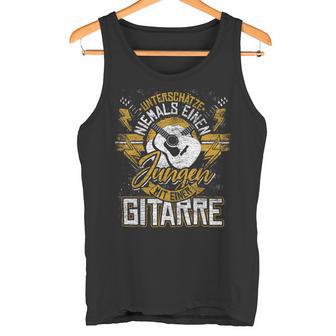 Under Estimate A Boy With A Guitar Tank Top - Geschenkecke